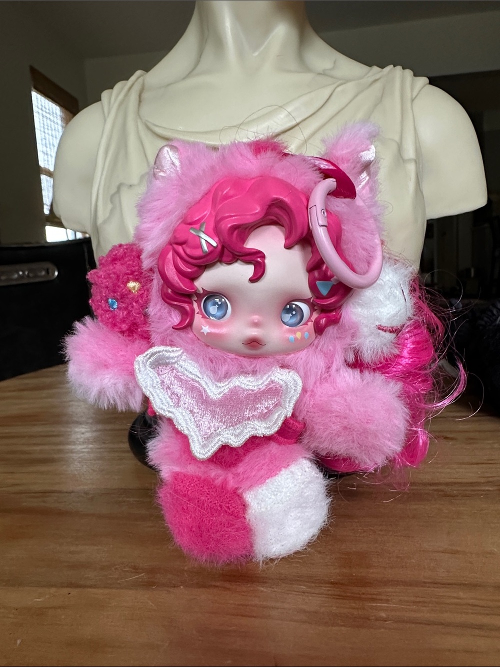 SKULLPANDA my little pony pinkie pie popmart